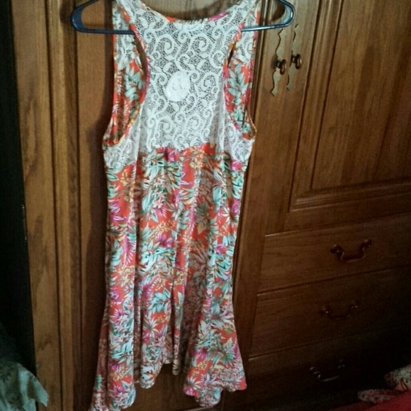 Hi lo tunic dress by En Creme S nwt - Picture 4 of 5